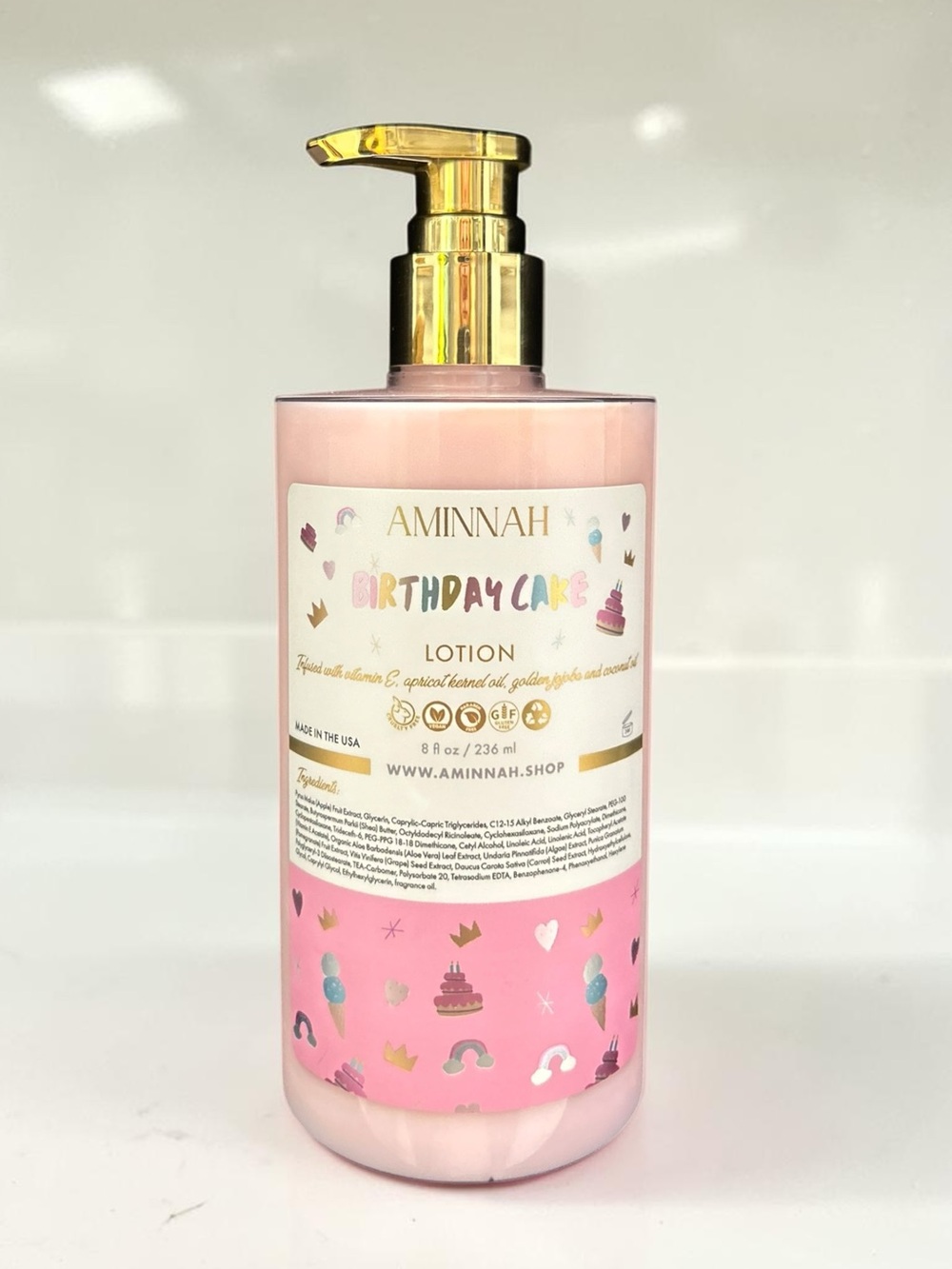 Birthday Cake Hand and Body Lotion by Aminnah 8floz